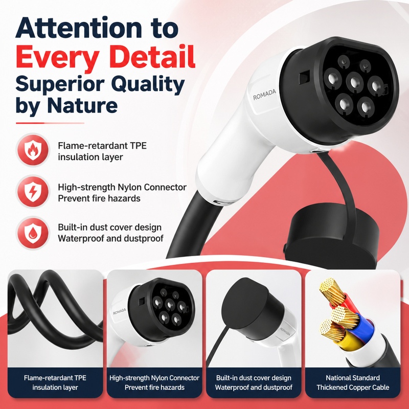 เครื่องชาร์จรถยนต์ไฟฟ้าแบบพกพา - Portable Ev Charger 32A Type 2 Cee Plug บทวิจารณ์และราคา