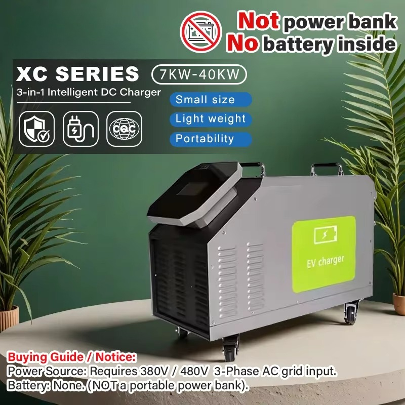 อินพุตไฟฟ้ากระแสสลับ 480V 3 เฟ - Portable Dc Fast Charger 20Kw Ccs2 บทวิจารณ์และราคา