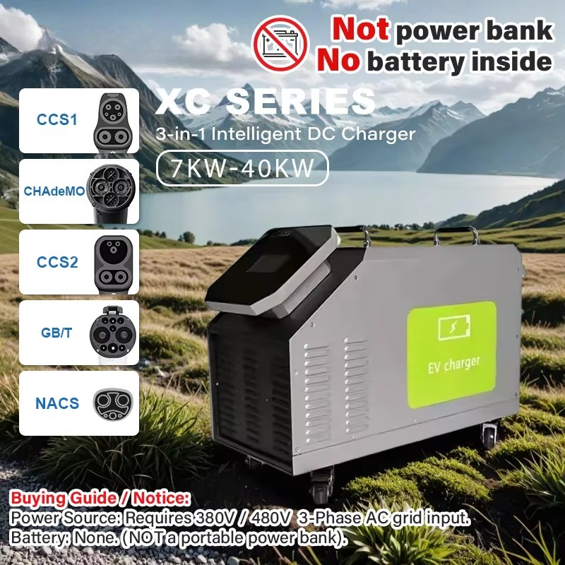 อินพุตไฟฟ้ากระแสสลับ 480V 3 เฟ - Portable Dc Fast Charger 20Kw Ccs2 บทวิจารณ์และราคา